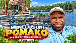 A Trip to Pomako: Exploring the Coastal Village Behind Freeport Indonesia's Port