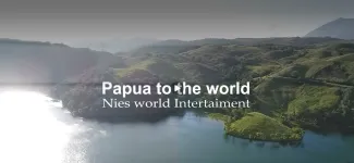 Tim Nies World Entertainment Siapkan Panggung Peluncuran Pilkada KPU di Kota Kenyam, Nduga