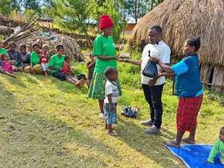The GKII Logotpaga Congregation's Child Development Program is Underway, with 15 Children Benefiting
