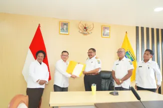 Pemerintah Provinsi Papua Pegunungan resmi menerima dokumen sertifikat tanah Kawasan Inti Pusat Pemerintahan (KIPP) yang berlokasi di Gunung Susu.