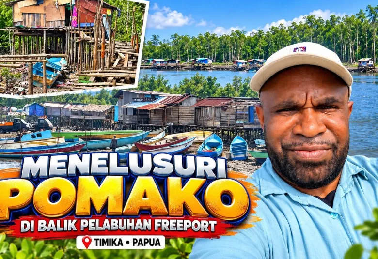 A Trip to Pomako: Exploring the Coastal Village Behind Freeport Indonesia's Port