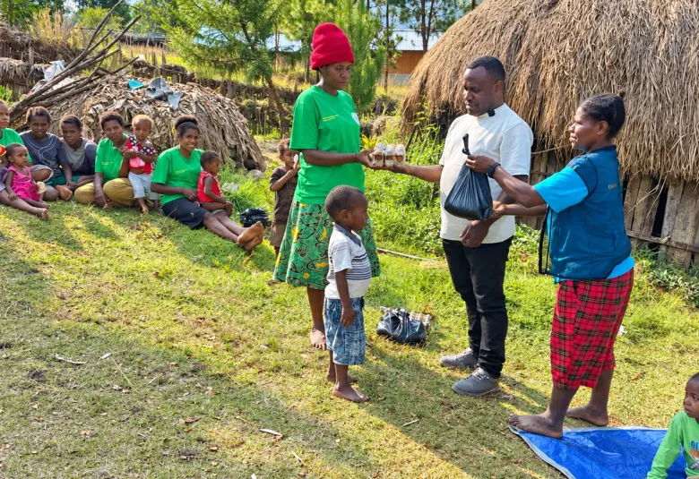 The GKII Logotpaga Congregation's Child Development Program is Underway, with 15 Children Benefiting