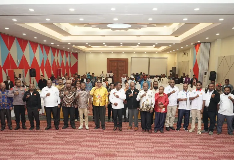 KONI Delapan Kabupaten di Papua Pegunungan Diharapakan Bersatu Bangun Prestasi Olahraga Fokus Cabor Ungulan