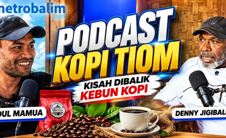 Denny Jigibalom, a Driver of Tiom Coffee and the People's Economy from the Papuan Highlands