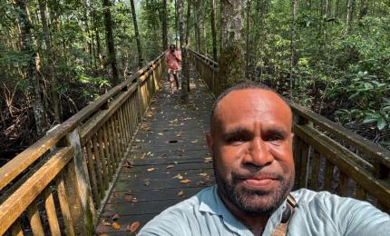 Pomako Mangrove Forest, Timika, West New Guinea, Papua, Indonesia
