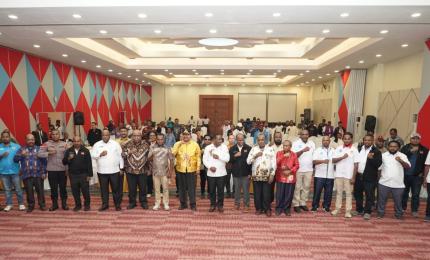 KONI Delapan Kabupaten di Papua Pegunungan Diharapakan Bersatu Bangun Prestasi Olahraga Fokus Cabor Ungulan