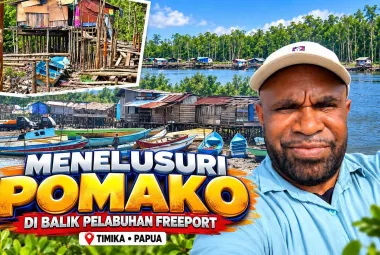 A Trip to Pomako: Exploring the Coastal Village Behind Freeport Indonesia's Port